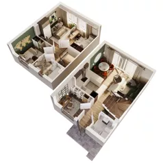 Dom 72,70 m², oferta nr 35A, Osiedle Stokrotki, Boryszew, ul. Nadziei