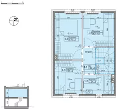 Dom 72,70 m², oferta nr 35A, Osiedle Stokrotki, Boryszew, ul. Nadziei
