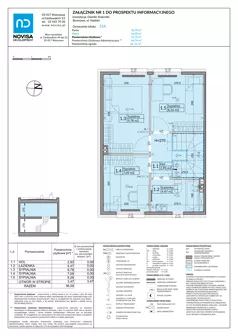 Dom 72,70 m², oferta nr 35A, Osiedle Stokrotki, Boryszew, ul. Nadziei