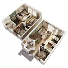 Dom 72,70 m², oferta nr 42B, Osiedle Stokrotki, Boryszew, ul. Nadziei
