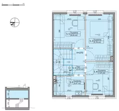 Dom 72,70 m², oferta nr 42B, Osiedle Stokrotki, Boryszew, ul. Nadziei