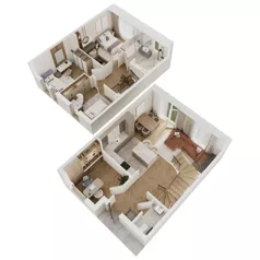 Dom 95,22 m², oferta nr 2A, Osiedle Pod Dębem, Boryszew, ul. Nadziei