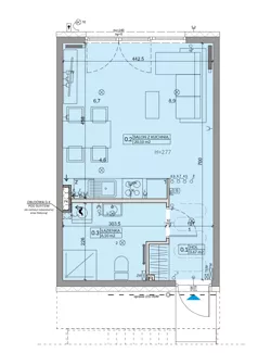Dom 29,87 m², oferta nr 2A, Ogrody Przyjaciół 5, Warszawa, Białołęka, Szamocin, ul. Cieślewskich/Inna