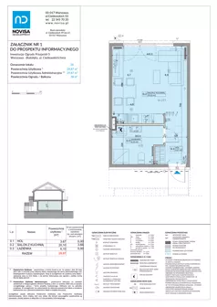 Dom 29,87 m², oferta nr 2A, Ogrody Przyjaciół 5, Warszawa, Białołęka, Szamocin, ul. Cieślewskich/Inna