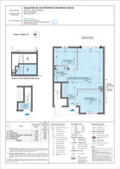 3 pokoje, mieszkanie 51,33 m², parter, oferta nr 15, Boska Pabianicka, Łódź, Górna, ul. Pabianicka 296