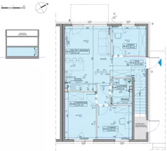 4 pokoje, mieszkanie 59,85 m², parter, oferta nr 14A, Domy na Witosa - mieszkania, Radzymin, ul. Wincentego Witosa