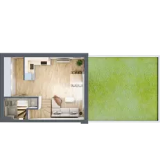 Dom 81,17 m², oferta nr 9B, Ogrody Przyjaciół 5, Warszawa, Białołęka, Szamocin, ul. Cieślewskich/Inna