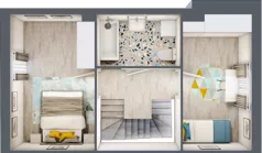 Dom 68,42 m², oferta nr 1B, Osiedle Słoneczne, Sulejówek, ul. Szklarniowa