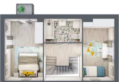 Dom 68,42 m², oferta nr 10B, Osiedle Słoneczne, Sulejówek, ul. Szklarniowa