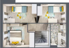 Dom 77,99 m², oferta nr 9B, Osiedle Słoneczne, Sulejówek, ul. Szklarniowa