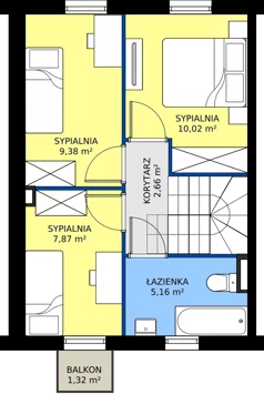 Dom 77,99 m², oferta nr 39A, Osiedle Słoneczne, Sulejówek, ul. Szklarniowa