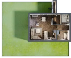 Dom 140,89 m², oferta nr 10A, Wille przy Lesie, Jazgarzewszczyzna, ul. Krzywa