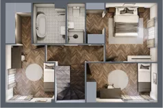 Dom 150,60 m², oferta nr 6B, Wille przy Lesie, Jazgarzewszczyzna, ul. Krzywa