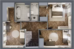 Dom 149,53 m², oferta nr 8A, Wille przy Lesie, Jazgarzewszczyzna, ul. Krzywa