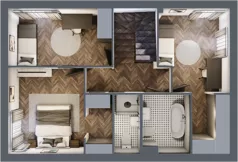 Dom 152,20 m², oferta nr 14B, Wille przy Lesie, Jazgarzewszczyzna, ul. Krzywa