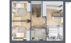 Dom 106,43 m², oferta nr 5B, Miasto Ogród 5, Ożarów Mazowiecki, ul. Dmowskiego