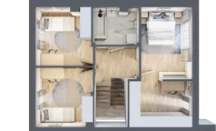 Dom 106,43 m², oferta nr 6B, Miasto Ogród 5, Ożarów Mazowiecki, ul. Dmowskiego