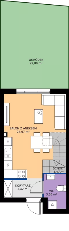 Dom 65,67 m², oferta nr 93A, Nova Magdalenka 7, Słomin, ul. Janczewicka