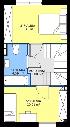 Dom 65,67 m², oferta nr 93A, Nova Magdalenka 7, Słomin, ul. Janczewicka