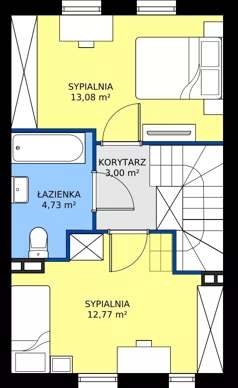 Dom 72,53 m², oferta nr 64A, Nova Magdalenka 7, Słomin, ul. Janczewicka