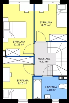 Dom 82,62 m², oferta nr 67B, Nova Magdalenka 7, Słomin, ul. Janczewicka