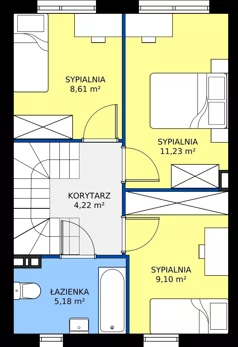 Dom 82,62 m², oferta nr 77A, Nova Magdalenka 7, Słomin, ul. Janczewicka