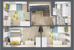 Dom 82,07 m², oferta nr 32B, Nova Magdalenka 7, Słomin, ul. Janczewicka