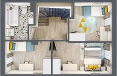 Dom 82,07 m², oferta nr 105A, Nova Magdalenka 7, Słomin, ul. Janczewicka