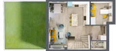 Dom 92,39 m², oferta nr 7A, Nova Magdalenka 7, Słomin, ul. Janczewicka