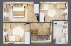 Dom 85,17 m², oferta nr 17B, Arkady Walendów, Walendów, ul. Brzozowa