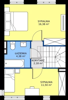 Dom 75,74 m², oferta nr 22A, Zielono Mi 2, Podolszyn, ul. Zielona