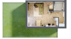 Dom 75,74 m², oferta nr 28A, Zielono Mi 2, Podolszyn, ul. Zielona
