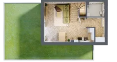 Dom 75,74 m², oferta nr 30A, Zielono Mi 2, Podolszyn, ul. Zielona