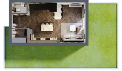 Dom 123,68 m², oferta nr 5, Wille Stolema, Gdańsk, Jasień, Zabornia, ul. Stolema