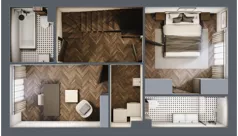 Dom 123,68 m², oferta nr 5, Wille Stolema, Gdańsk, Jasień, Zabornia, ul. Stolema