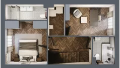 Dom 123,68 m², oferta nr 7, Wille Stolema, Gdańsk, Jasień, Zabornia, ul. Stolema