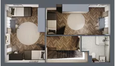 Dom 123,68 m², oferta nr 7, Wille Stolema, Gdańsk, Jasień, Zabornia, ul. Stolema
