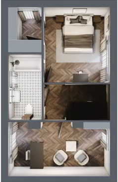 Dom 116,81 m², oferta nr 4, Wille Stolema, Gdańsk, Jasień, Zabornia, ul. Stolema