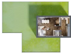 Dom 116,81 m², oferta nr 2, Wille Stolema, Gdańsk, Jasień, Zabornia, ul. Stolema