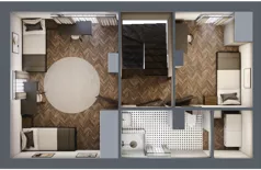 Dom 116,81 m², oferta nr 2, Wille Stolema, Gdańsk, Jasień, Zabornia, ul. Stolema