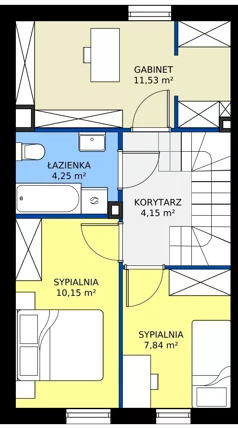 Dom 85,77 m², oferta nr 20, Ahoj Pogórze, Pogórze, ul. Feliksa Dorsza