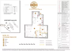 3 pokoje, mieszkanie 63,14 m², parter, oferta nr B1.B2.P0.M3, Faktoria Młyn, Kraków, Bieńczyce, ul. Kocmyrzowska 3A