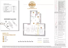 2 pokoje, mieszkanie 49,54 m², piętro 2, oferta nr B1.B2.P2.M20, Faktoria Młyn, Kraków, Bieńczyce, ul. Kocmyrzowska 3A