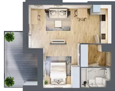 1 pokój, mieszkanie 40,06 m², piętro 1, oferta nr 24, Przemysłowa 10, Lublin, Stare Miasto, Stare Miasto, ul. Przemysłowa 10