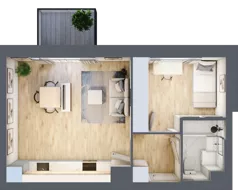 2 pokoje, mieszkanie 38,02 m², piętro 3, oferta nr 68, Przemysłowa 10, Lublin, Stare Miasto, Stare Miasto, ul. Przemysłowa 10