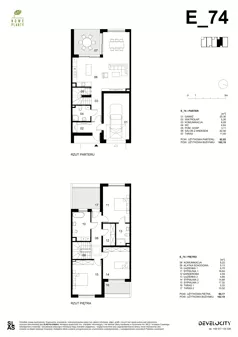 Dom 162,19 m², oferta nr E-74, Nowe Planty, Chorzów, Chorzów Stary, Maciejkowice, ul. Jałowcowa