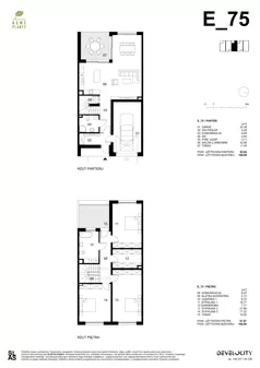 Dom 169,89 m², oferta nr E-75, Nowe Planty, Chorzów, Chorzów Stary, Maciejkowice, ul. Jałowcowa