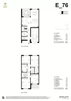 Dom 174,66 m², oferta nr E-76, Nowe Planty, Chorzów, Chorzów Stary, Maciejkowice, ul. Jałowcowa