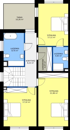 Dom 169,48 m², oferta nr E-77, Nowe Planty, Chorzów, Chorzów Stary, Maciejkowice, ul. Jałowcowa