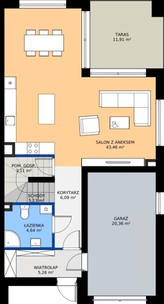 Dom 182,66 m², oferta nr E-73, Nowe Planty, Chorzów, Chorzów Stary, Maciejkowice, ul. Jałowcowa